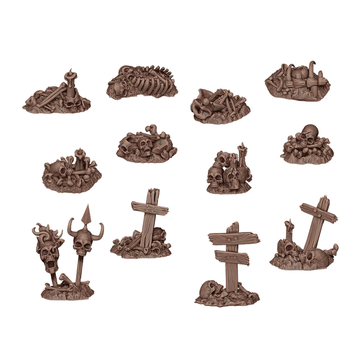 AK Interactive: Basing Bits - Bones Remains
