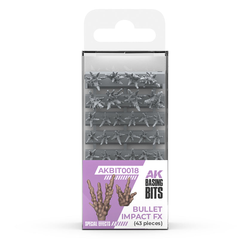 AK Interactive: Basing Bits - Bullet Impact FX