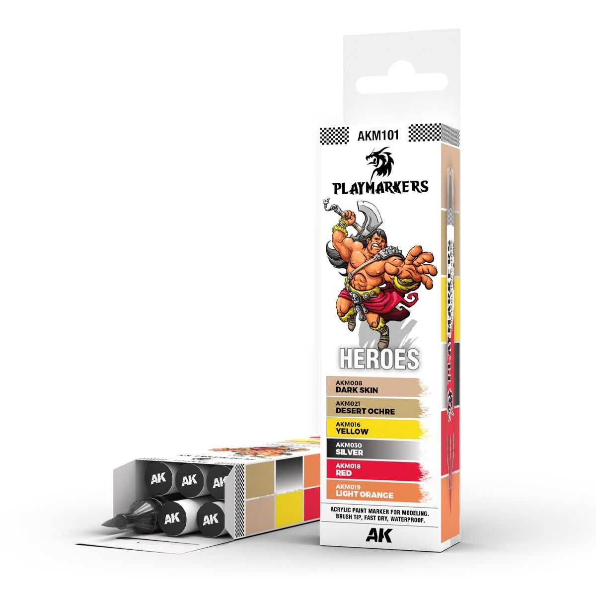 AK Interactive: Playmarkers - Heroes Set