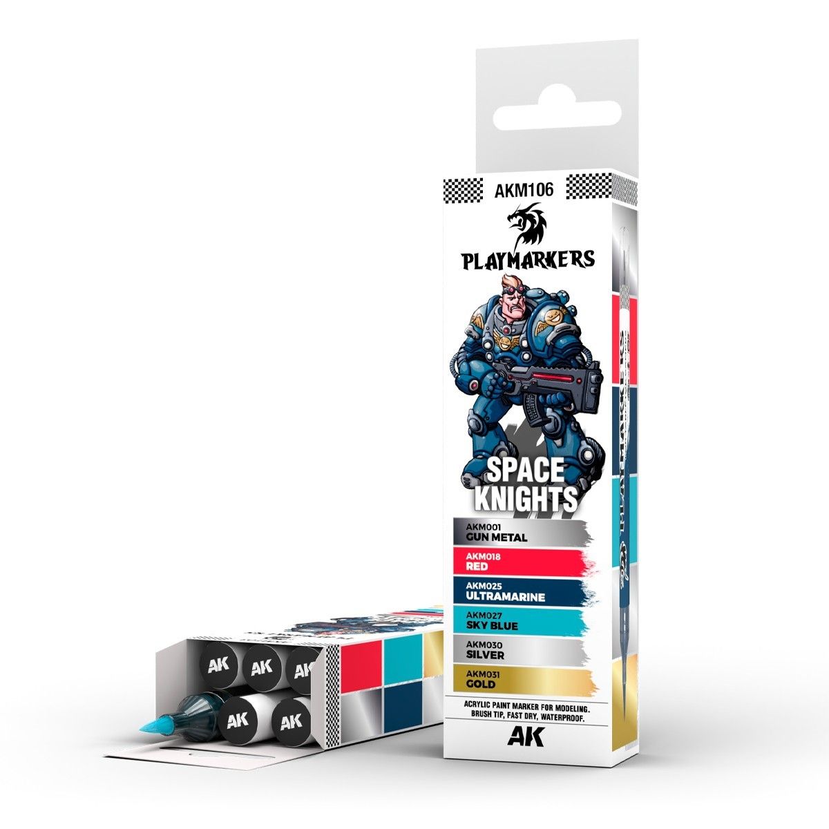 AK Interactive: Playmarkers - Space Knight Set