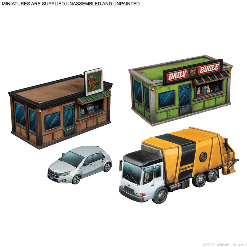 Marvel Crisis Protocol: NYC City Block Terrain Collection