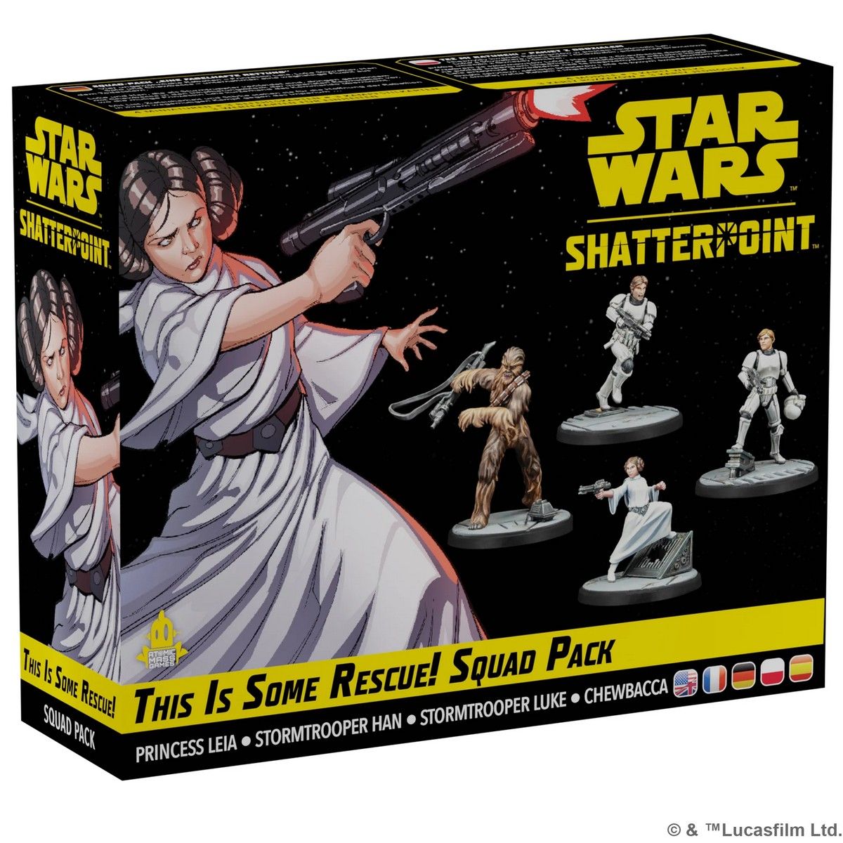 Star War Shatterpoint: This is Some Rescue (Princess Leia Squad Pack)