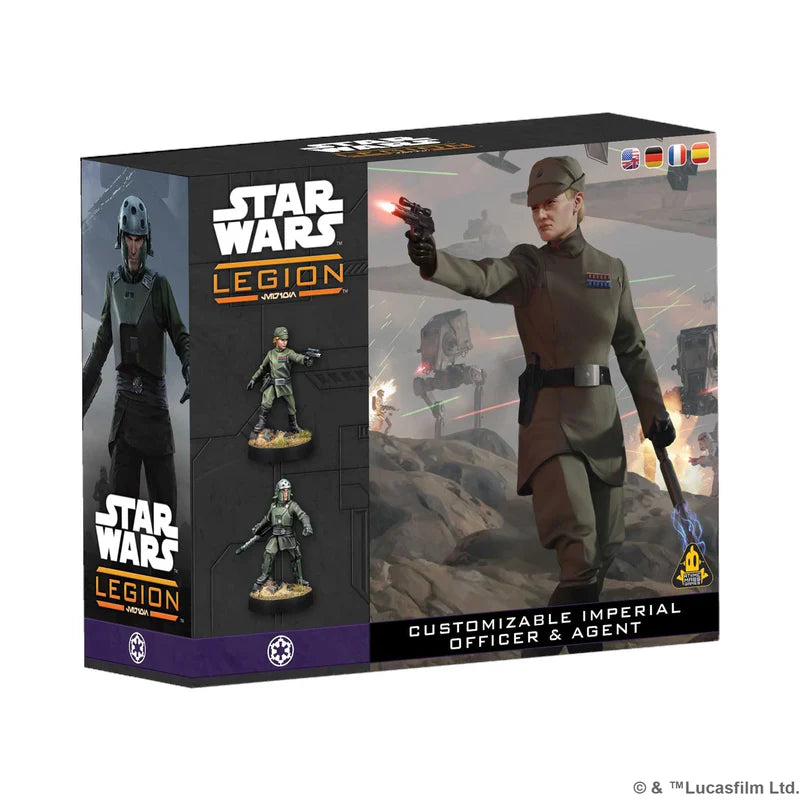 Star Wars Legion: Customisable Imperial Officer & Agent