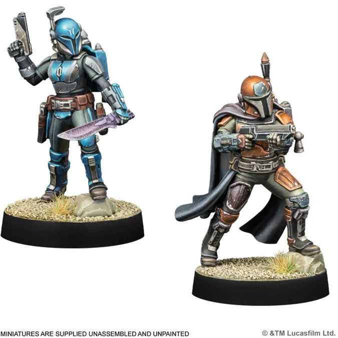 Star Wars: Legion – Customisable Mandalorian Leader & Hunter