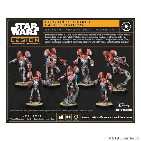 Star Wars: Legion – B2 Super Battle Droid Rocket Troopers