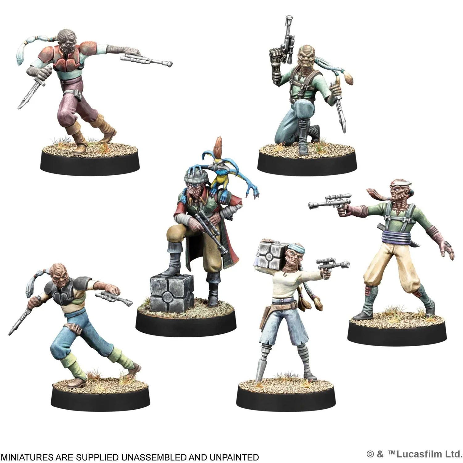 Star Wars: Legion – Hondo Ohnaka & Weequay Pirates