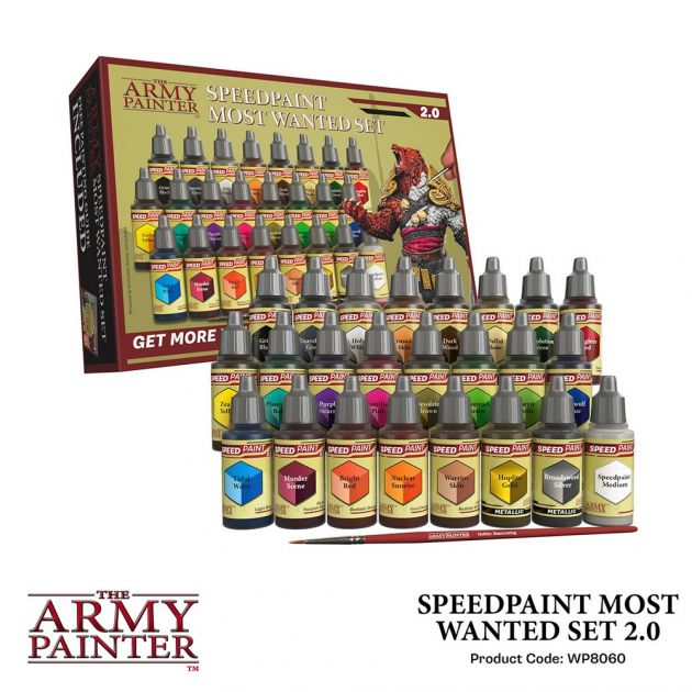 The Army Painter: Speedpaint Most Wanted Set (2.0)