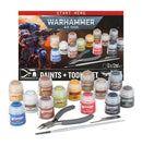 games workshop warhammer 40000 paints  tools set