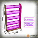 TTCombat - Universal Colour 25 Paint Rack