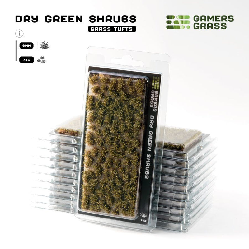 Shrubs - Dry Green