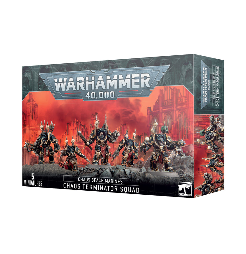 games workshop chaos space marine terminator squad