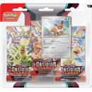 Pokemon Scarlet & Violet: Obsidian Flames - 3-Pack Booster (Houndstone / Eevee)