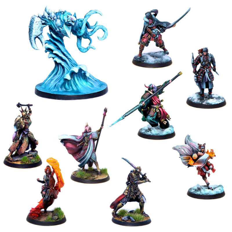 Eldfall Chronicles: Two-Player Starter Set - Empire of Soga vs. Helian League
