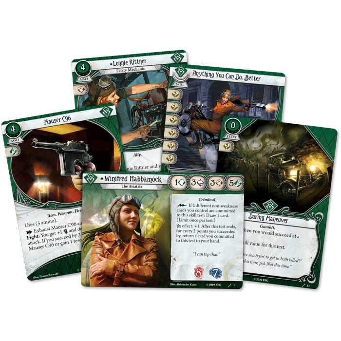 Arkham Horror LCG: Winifred Habbamock Investigator Starter Deck