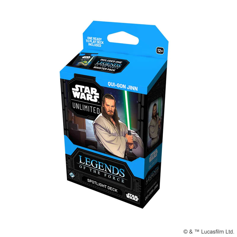 Star Wars Unlimited: - Legends of the Force Spotlight Deck QuiGonJinn