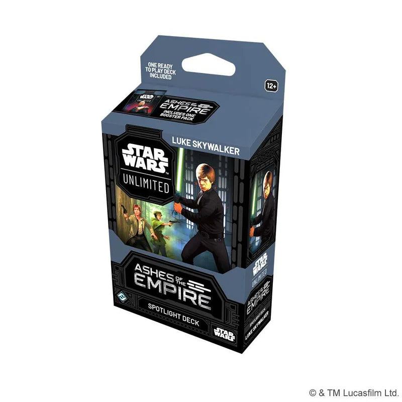 Star Wars Unlimited: - Ashes of the Empire Spotlight Deck: Luke