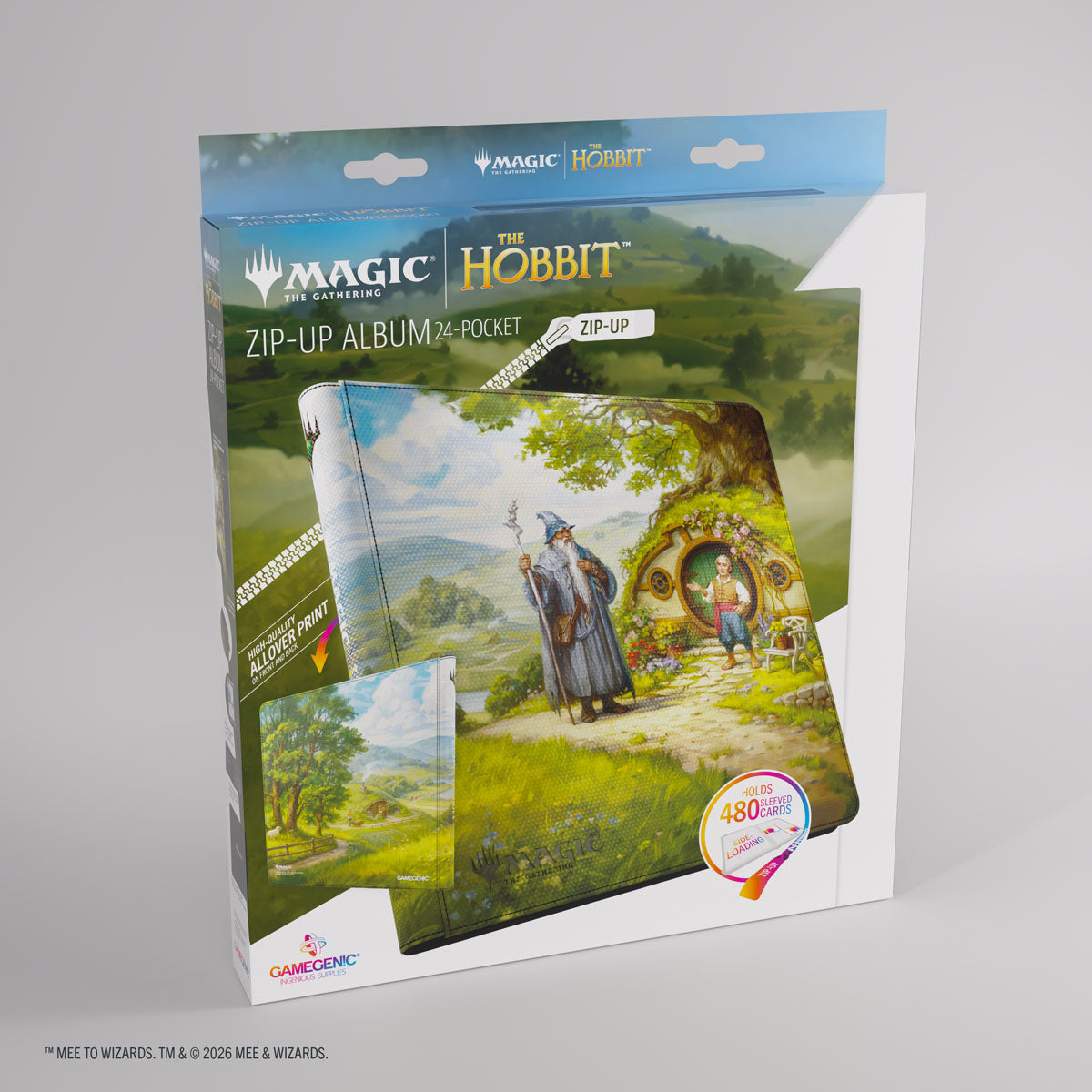 MTG: The Hobbit Zip-Up Album 24-Pocket - The Shire