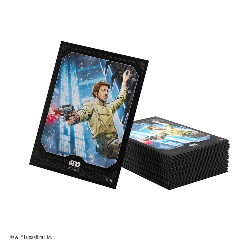 Star Wars: Unlimited Premium Art Sleeves Set 6 Cassian Andor