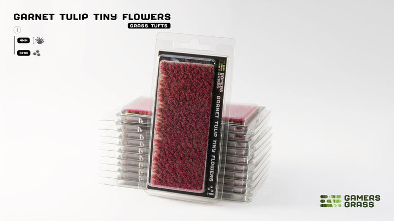 Tiny Flowers - Garnet Tulip