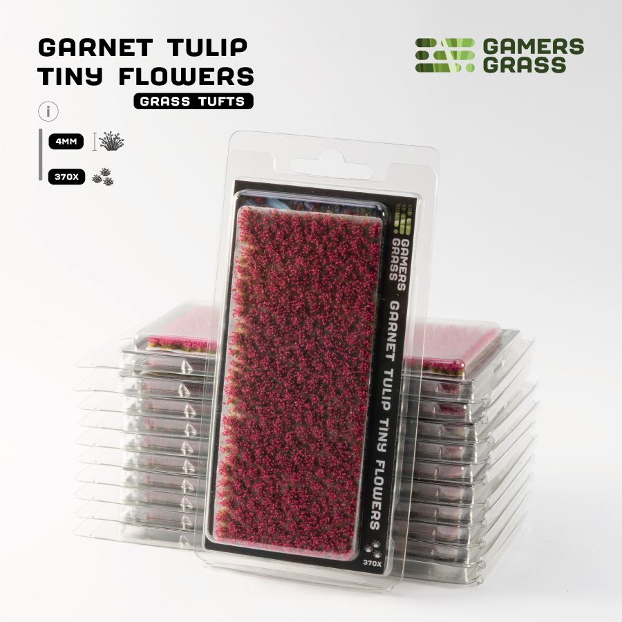 Tiny Flowers - Garnet Tulip