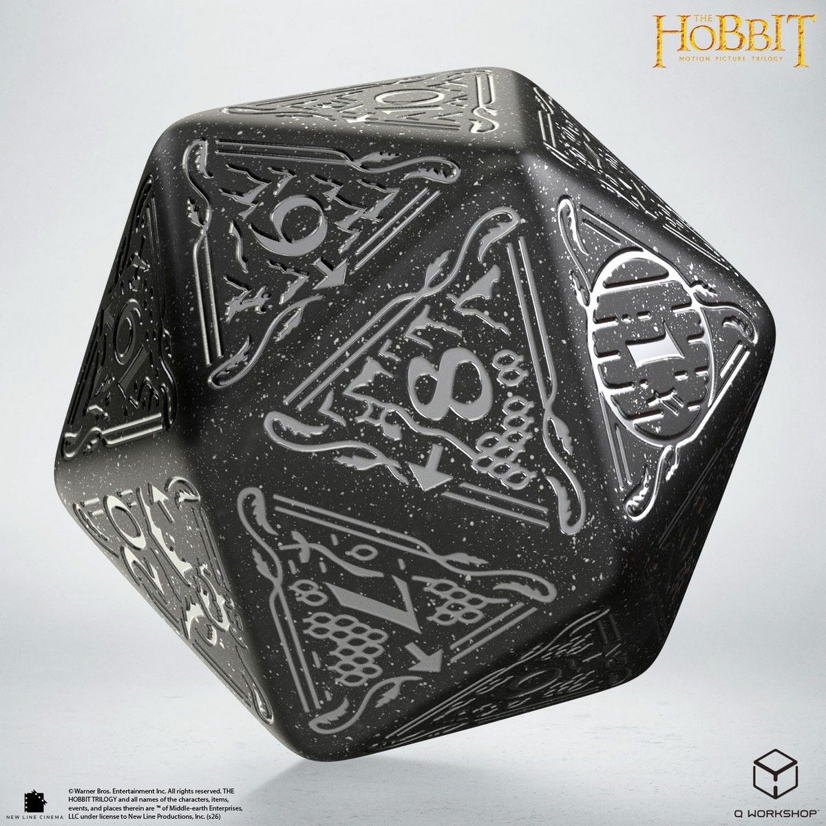 The Hobbit: Jumbo Spindown D20 - Umbral