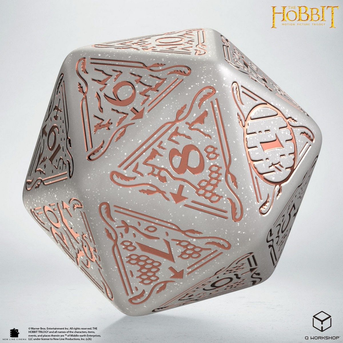 The Hobbit: Jumbo Spindown D20 - Radiant