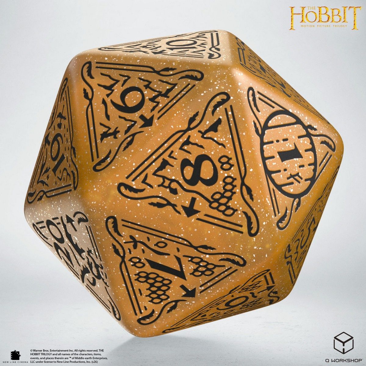 The Hobbit: Jumbo Spindown D20 - Solaris