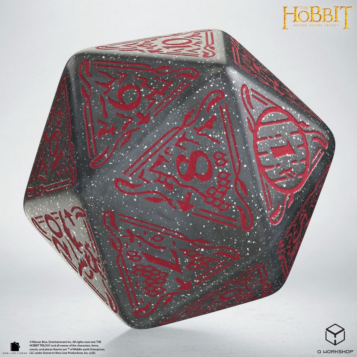 The Hobbit: Jumbo Spindown D20 - Lunaris