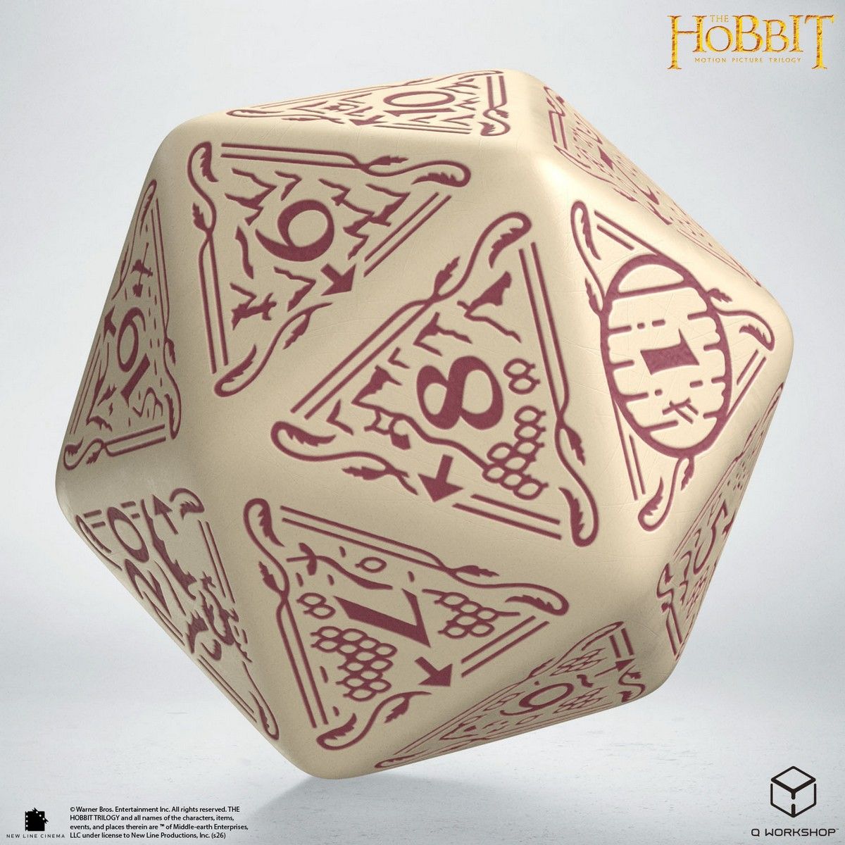 The Hobbit: Jumbo Spindown D20 - Terra