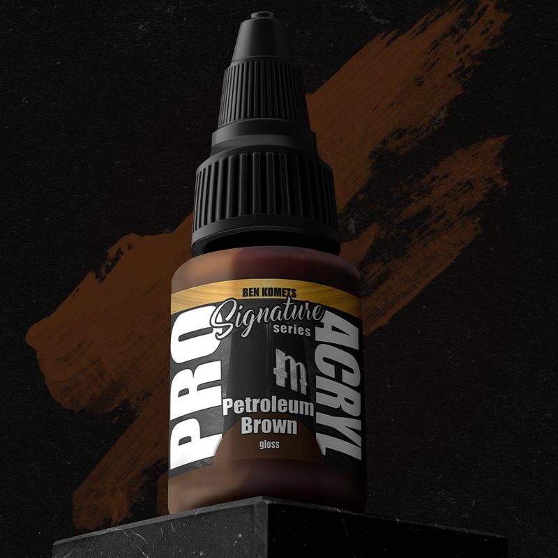 Pro Acryl: Ben Komets - Petroleum Brown