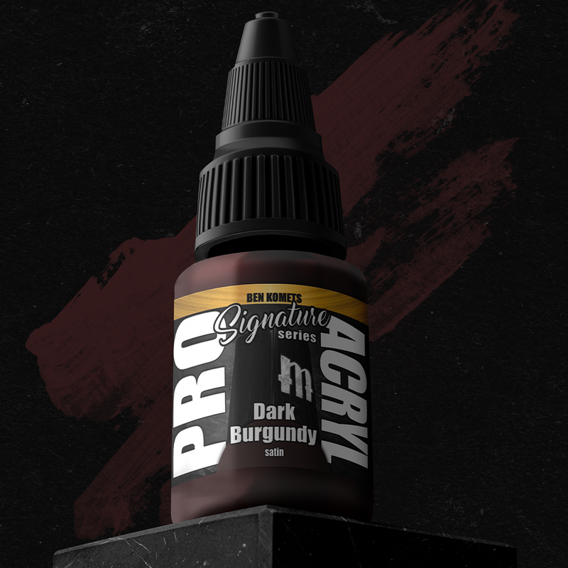 Pro Acryl: Ben Komets - Dark Burgundy