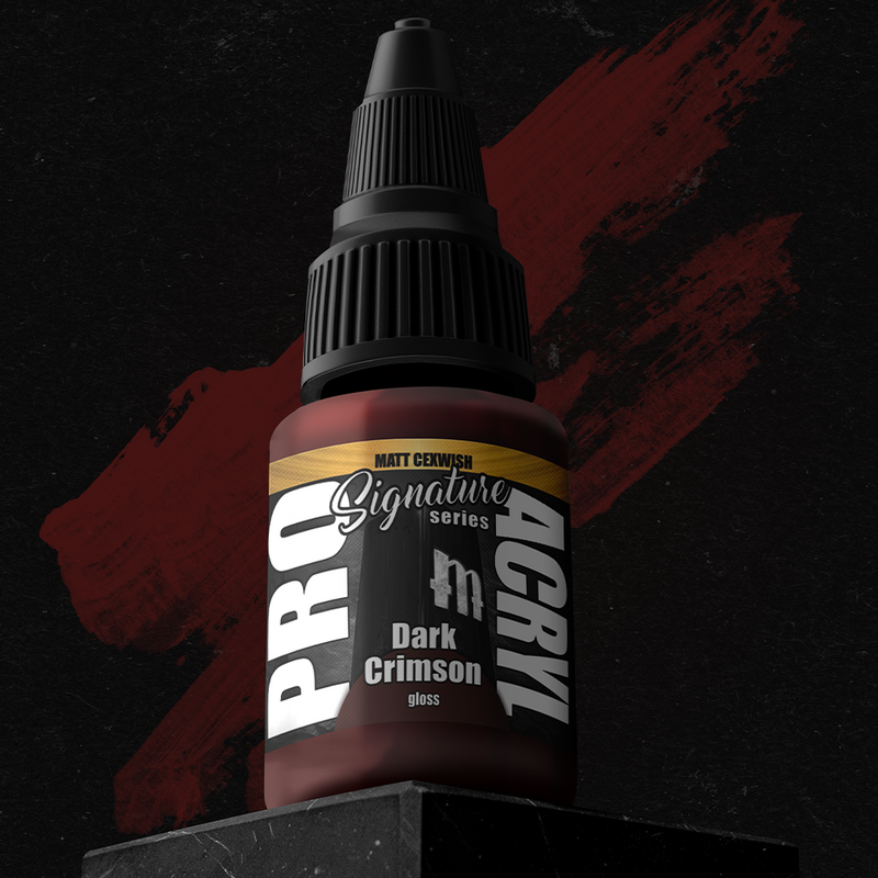 Pro Acryl: Matt Cexwish - Dark Crimson