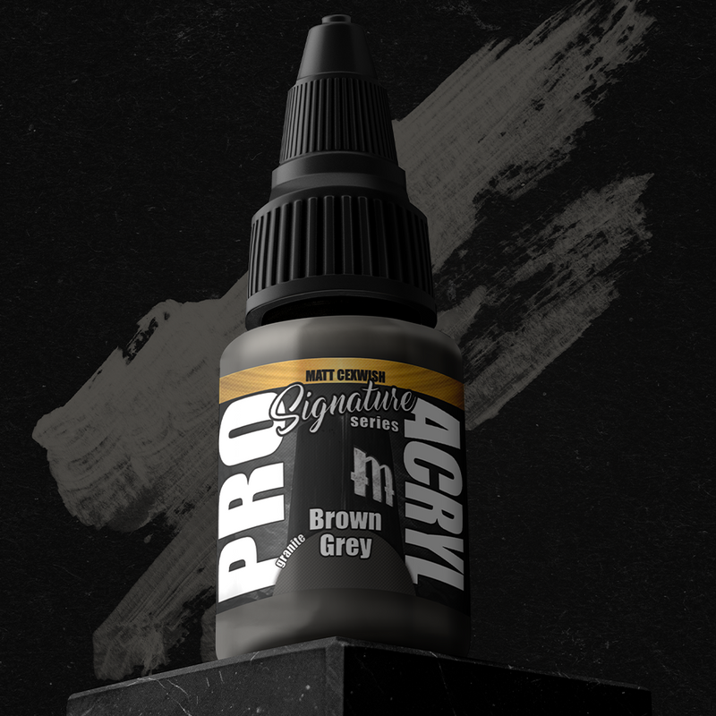 Pro Acryl: Matt Cexwish - Brown Grey