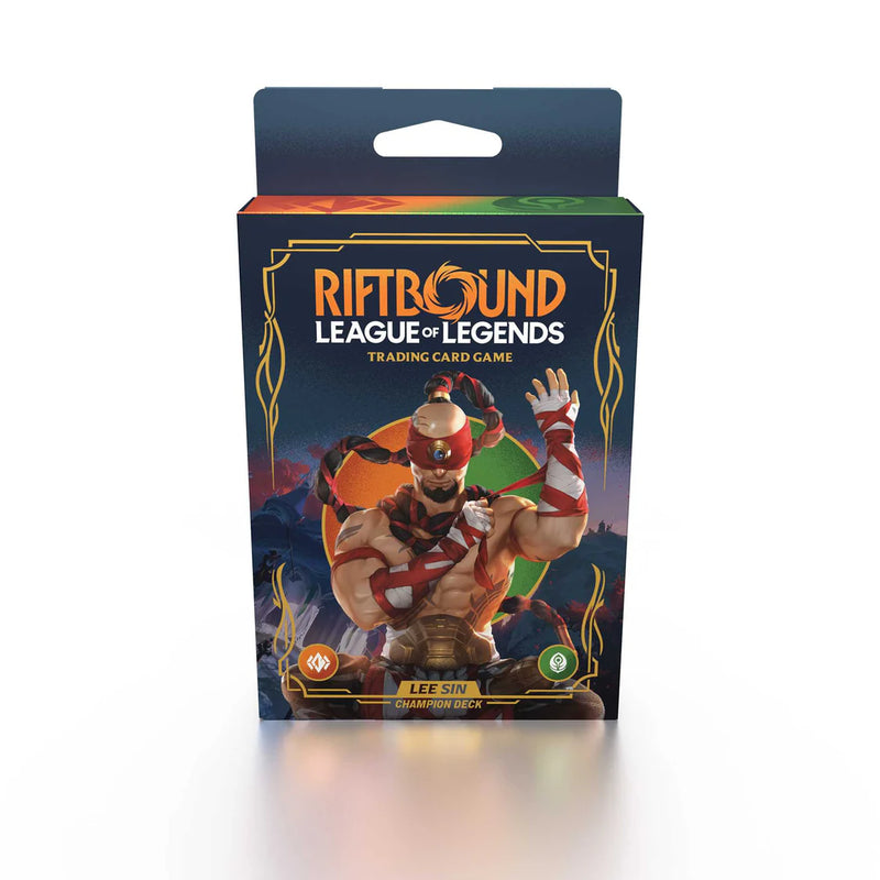 Riftbound : League of Legends TCG - Origins Champion Deck - Lee Sin