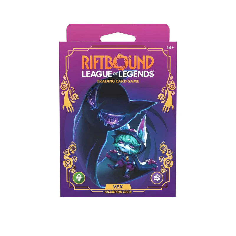 Riftbound : Unleashed Champion Deck - Vex Display