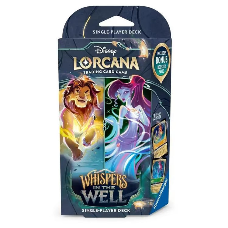 Disney Lorcana: Whispers in the Well - Starter Decks (Simba & Megara / Judy Hopps & Robin Hood)