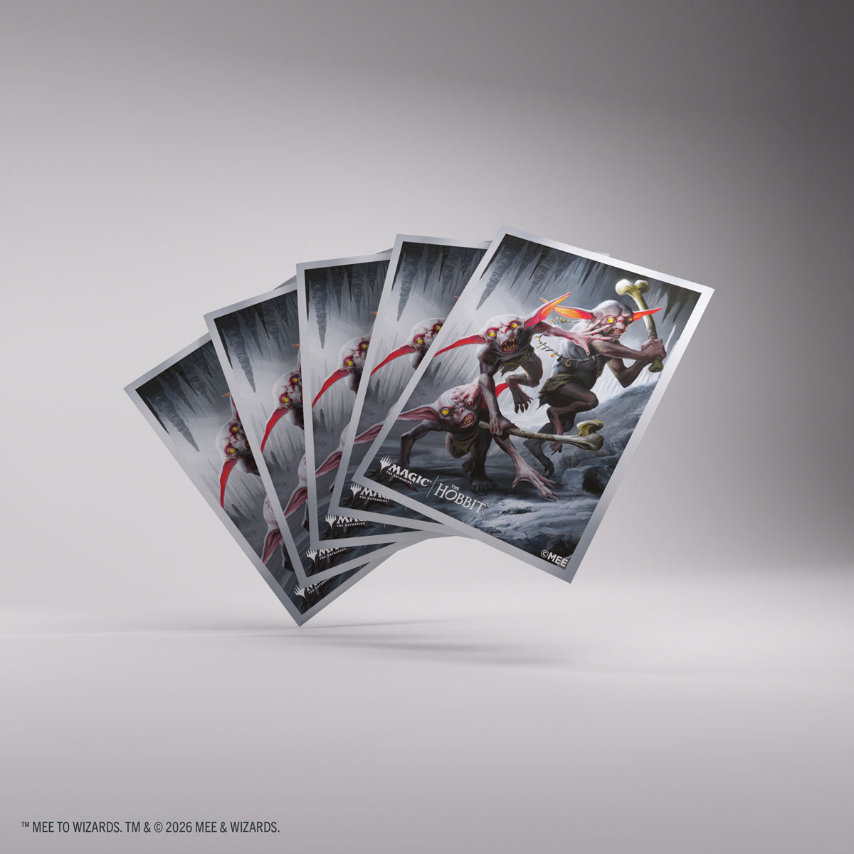 MTG: The Hobbit Premium Art Sleeves - Goblin Army Token