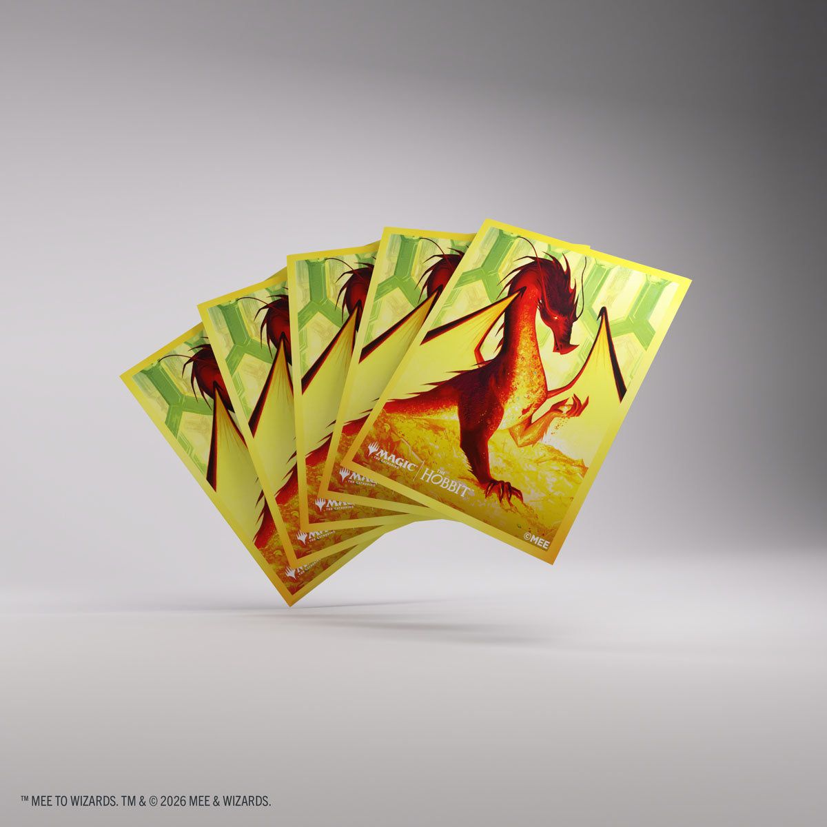 MTG: The Hobbit Premium Art Sleeves - Smaug the Golden