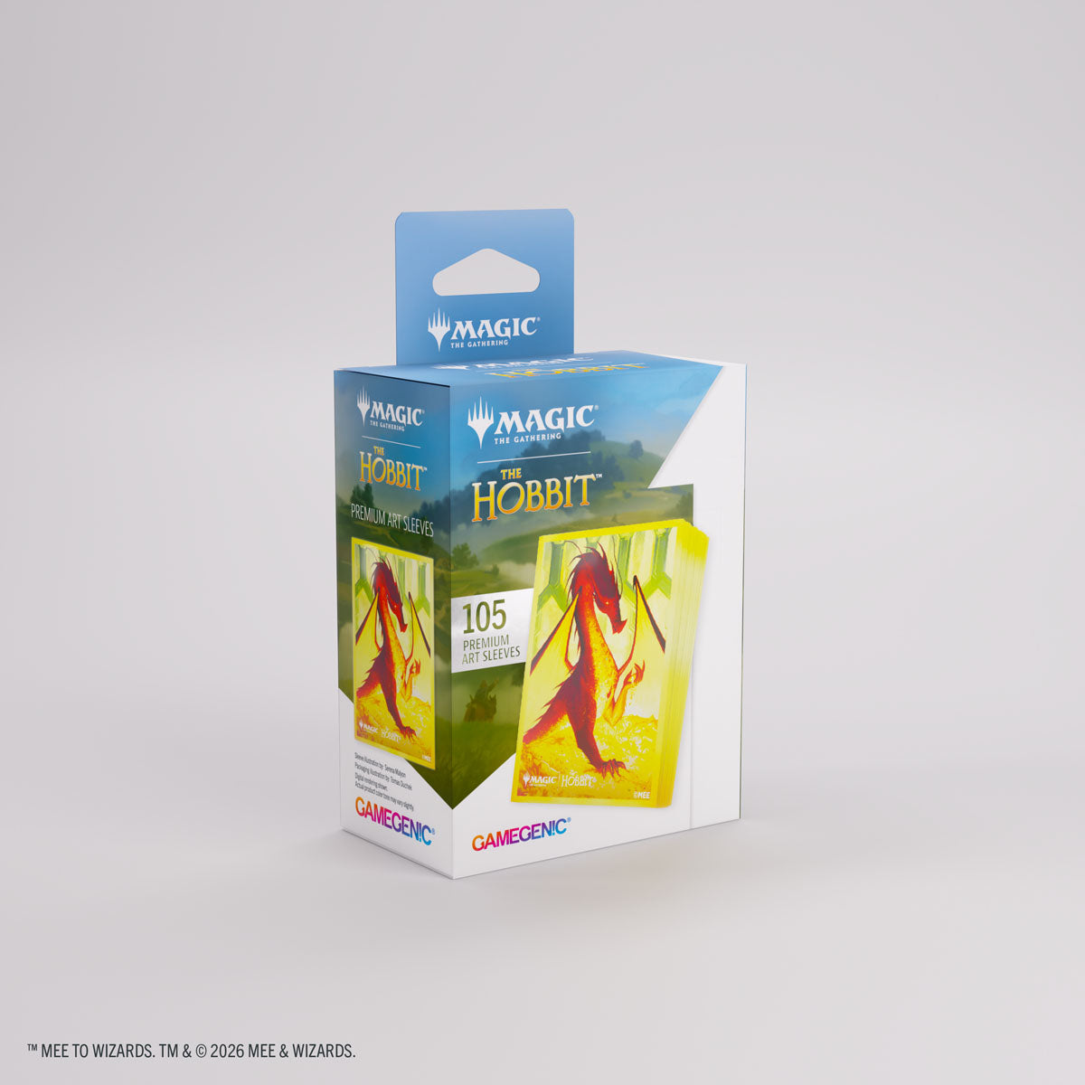 MTG: The Hobbit Premium Art Sleeves - Smaug the Golden