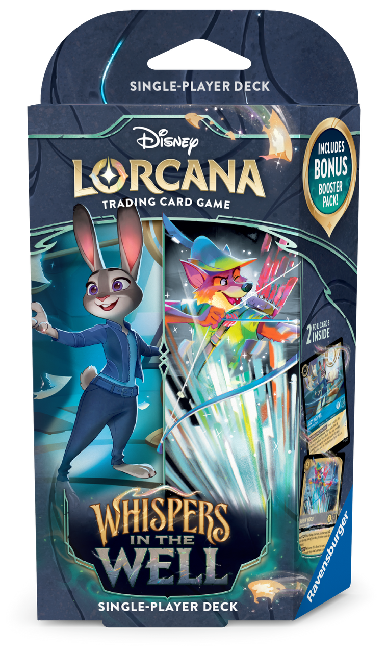 Disney Lorcana: Whispers in the Well - Starter Decks (Simba & Megara / Judy Hopps & Robin Hood)