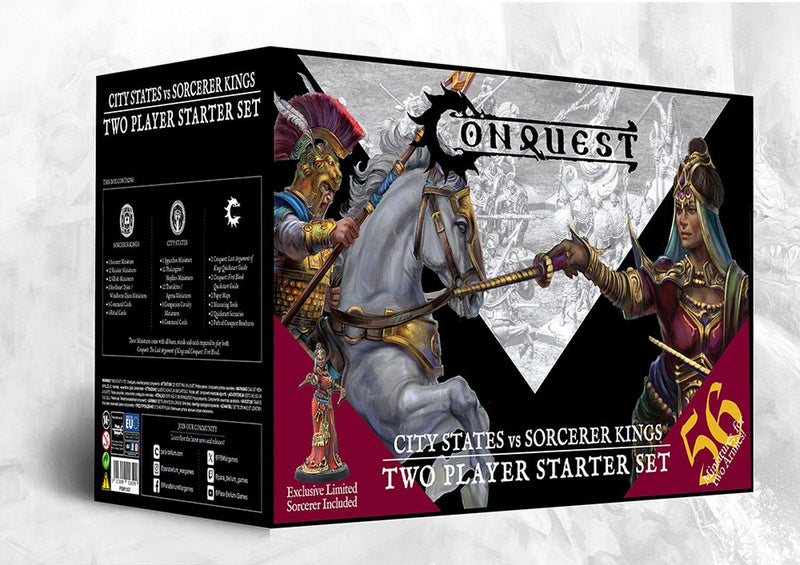 Conquest: Two Player Starter Set - Sorcerer Kings vs City States