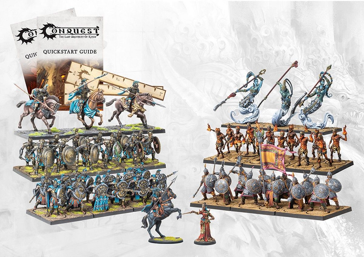 Conquest: Two Player Starter Set - Sorcerer Kings vs City States