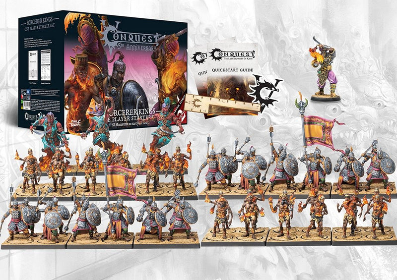 Conquest: Sorcerer Kings - 5th Anniversary Supercharged Starter Set