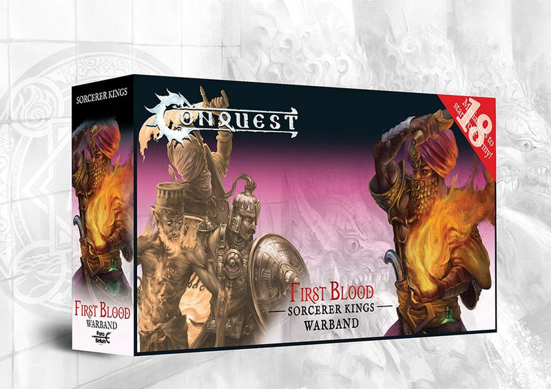 Conquest: First Blood - Sorcerer Kings Warband Starter Set