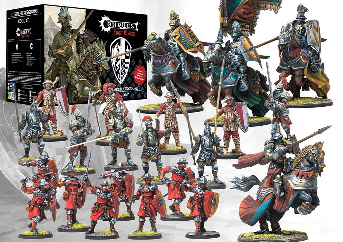 Conquest: Hundred Kingdoms - First Blood Cohort Starter Set