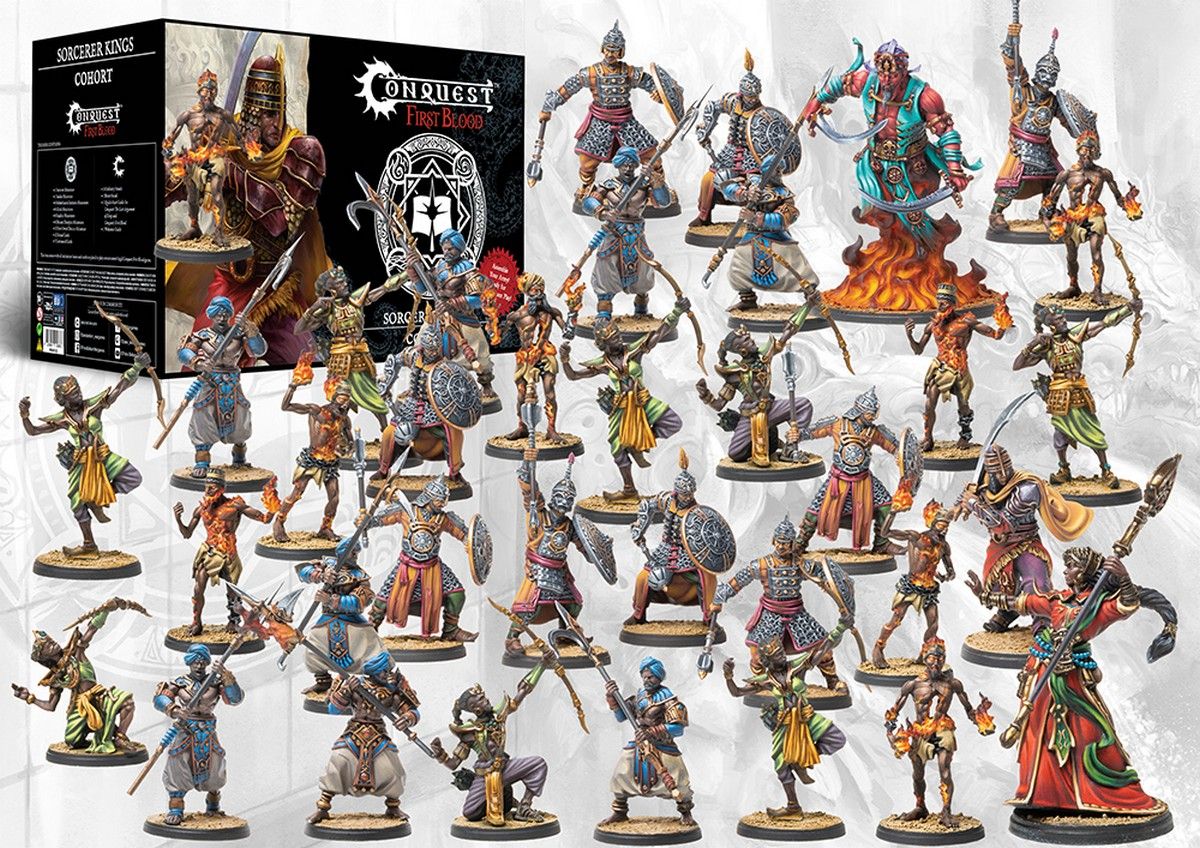 Conquest: Sorcerer Kings - First Blood Cohort Starter Set