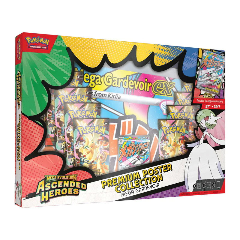 Pokemon TCG: Mega Evolution Ascended Heroes - Premium Poster Collection