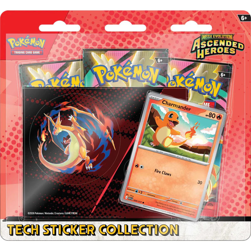 Pokemon TCG: Mega Evolution Ascended Heroes - Tech Sticker Collection