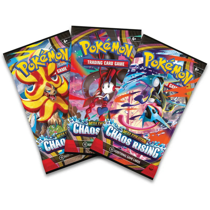 Pokemon TCG: Mega Evolution Chaos Rising - 3 Pack
