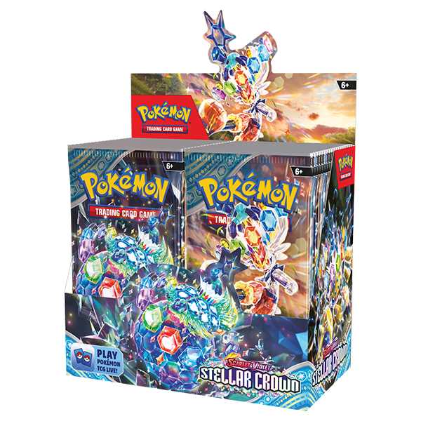 Pokemon Scarlet & Violet: Stellar Crown - Booster Box